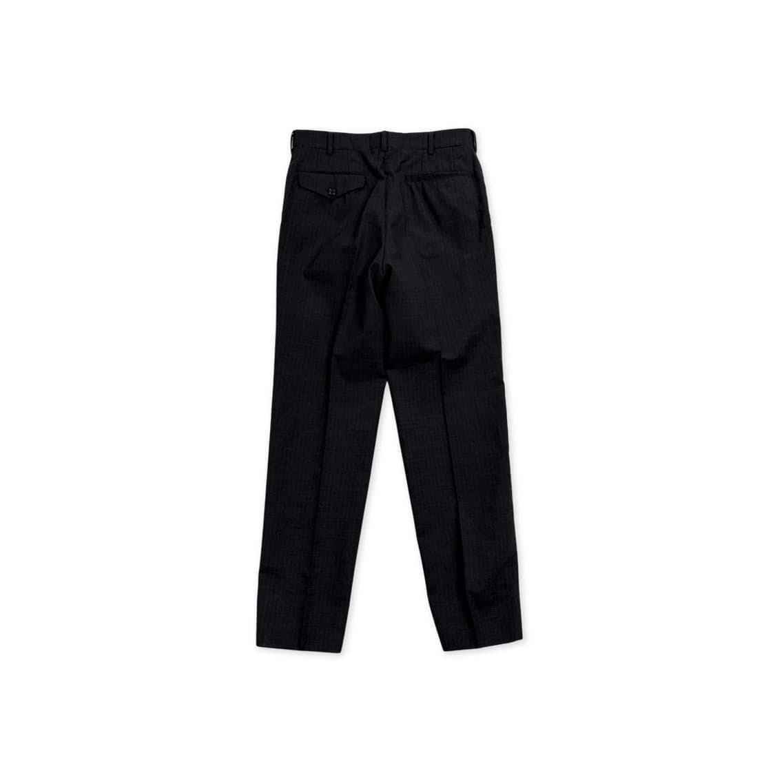 꼼데가르송 옴므 듀 2007SS 울 체크 스트레이트 슬랙스 상품이미지2