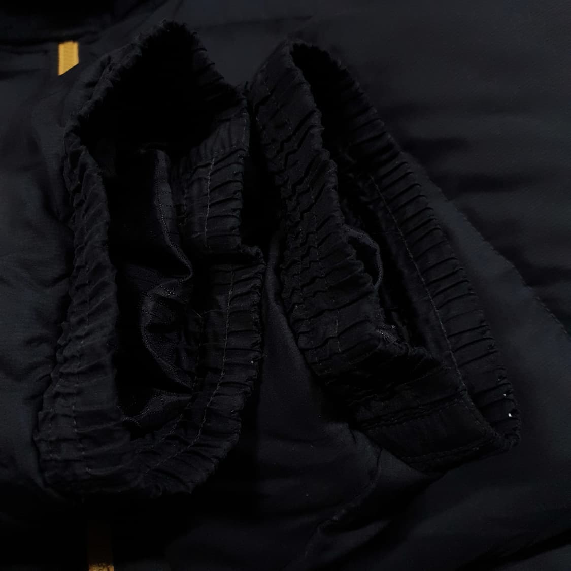 실측 2XL) 아디다스 올드스쿨 트레포일 블랙 올드스쿨 덕다운 패딩 점퍼 상품이미지5