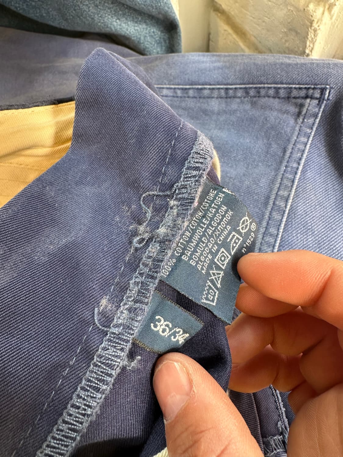 폴로 랄프로렌 헤비코튼 밀리터리 아미 치노 팬츠 38x34 상품이미지10