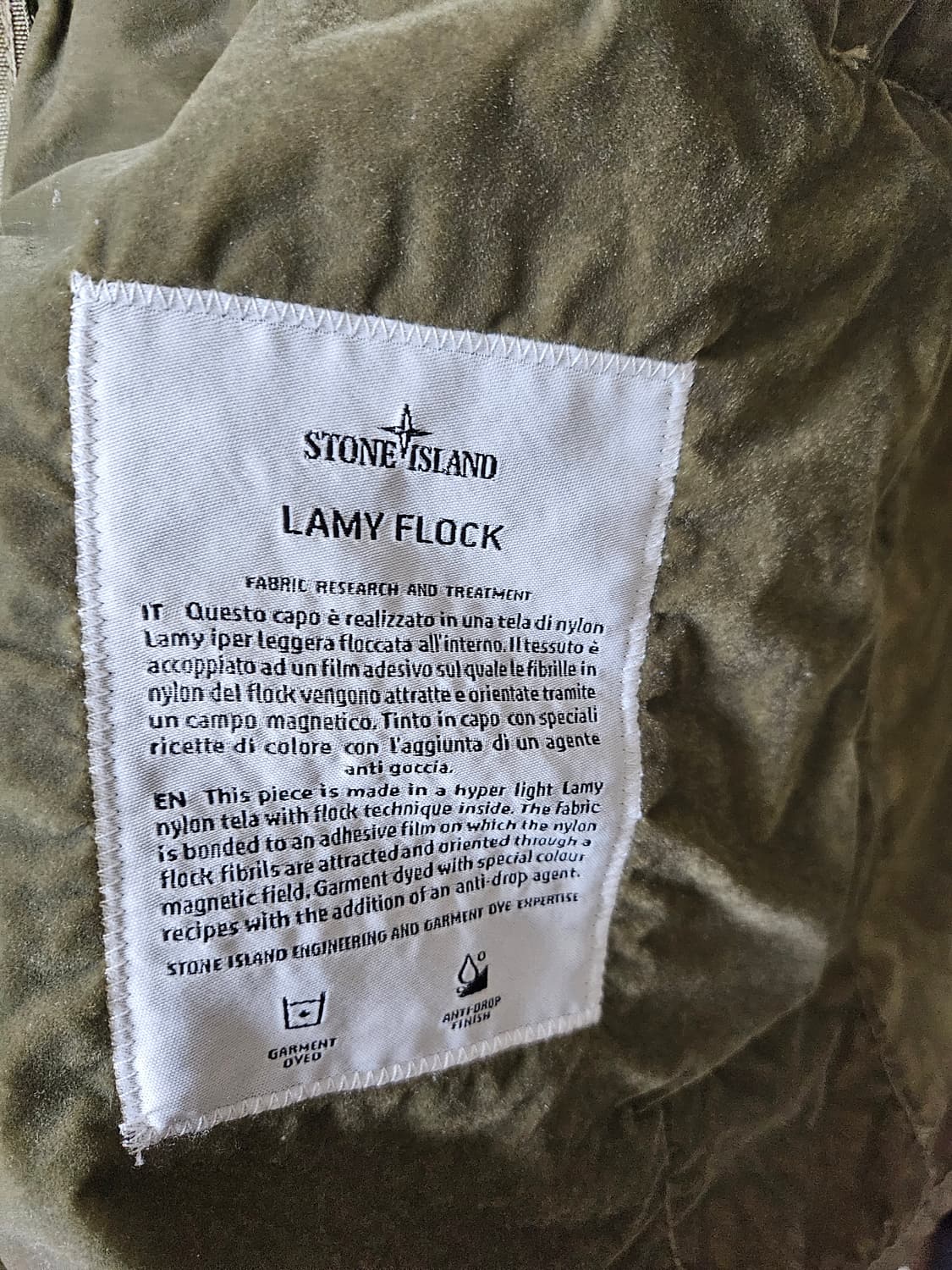 스톤아일랜드 자켓 올리브 그린 L 상품이미지6