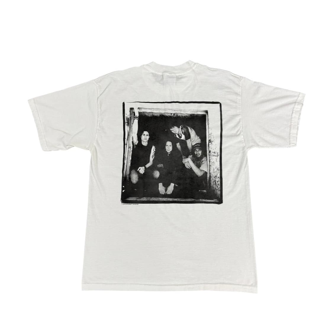 빈티지 90s RATM 레이지 어게인스트 더 머신 밴드 티셔츠 상품이미지2