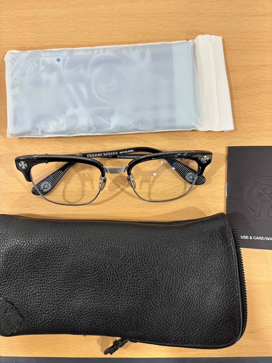 크롬하츠 보넨노이슈어2 안경 실버 판매 상품이미지1