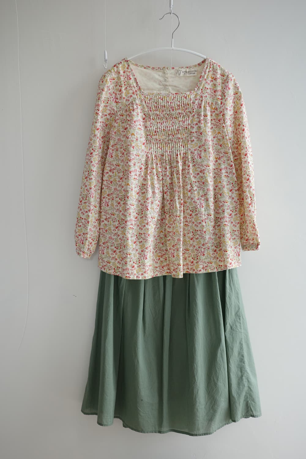  Vintage floral-bambi pattern blouse 상품이미지6