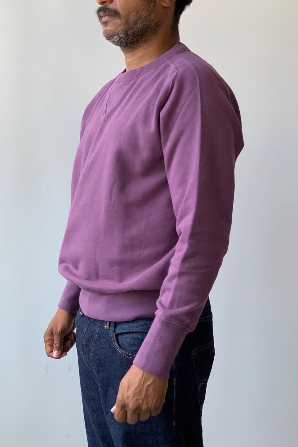리바이스 LVC 1940's 베이 메도우 스웨트셔츠 다크퍼플 M 상품이미지10