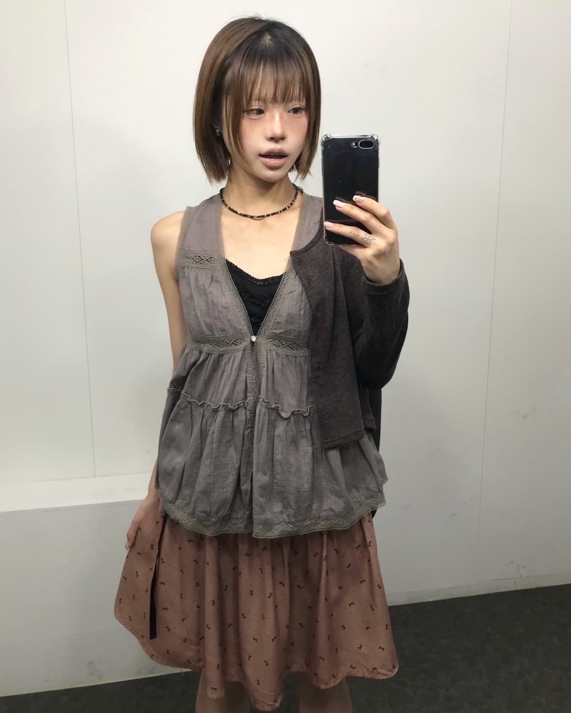 𖤐 로즈브라운 모리걸set𖤐 상품이미지4