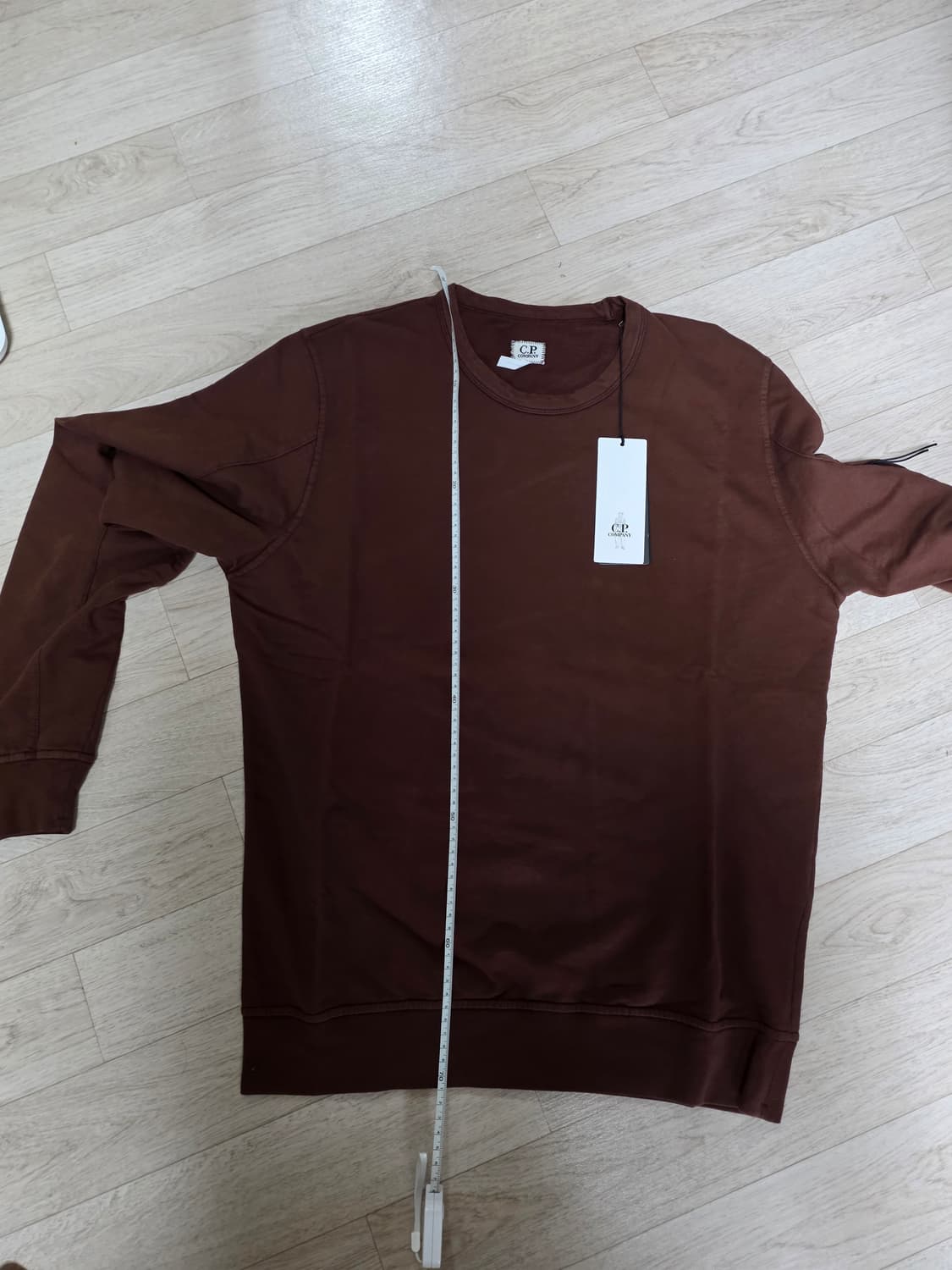 cp컴퍼니 롱슬리브 크루넥 버건디 상품이미지3
