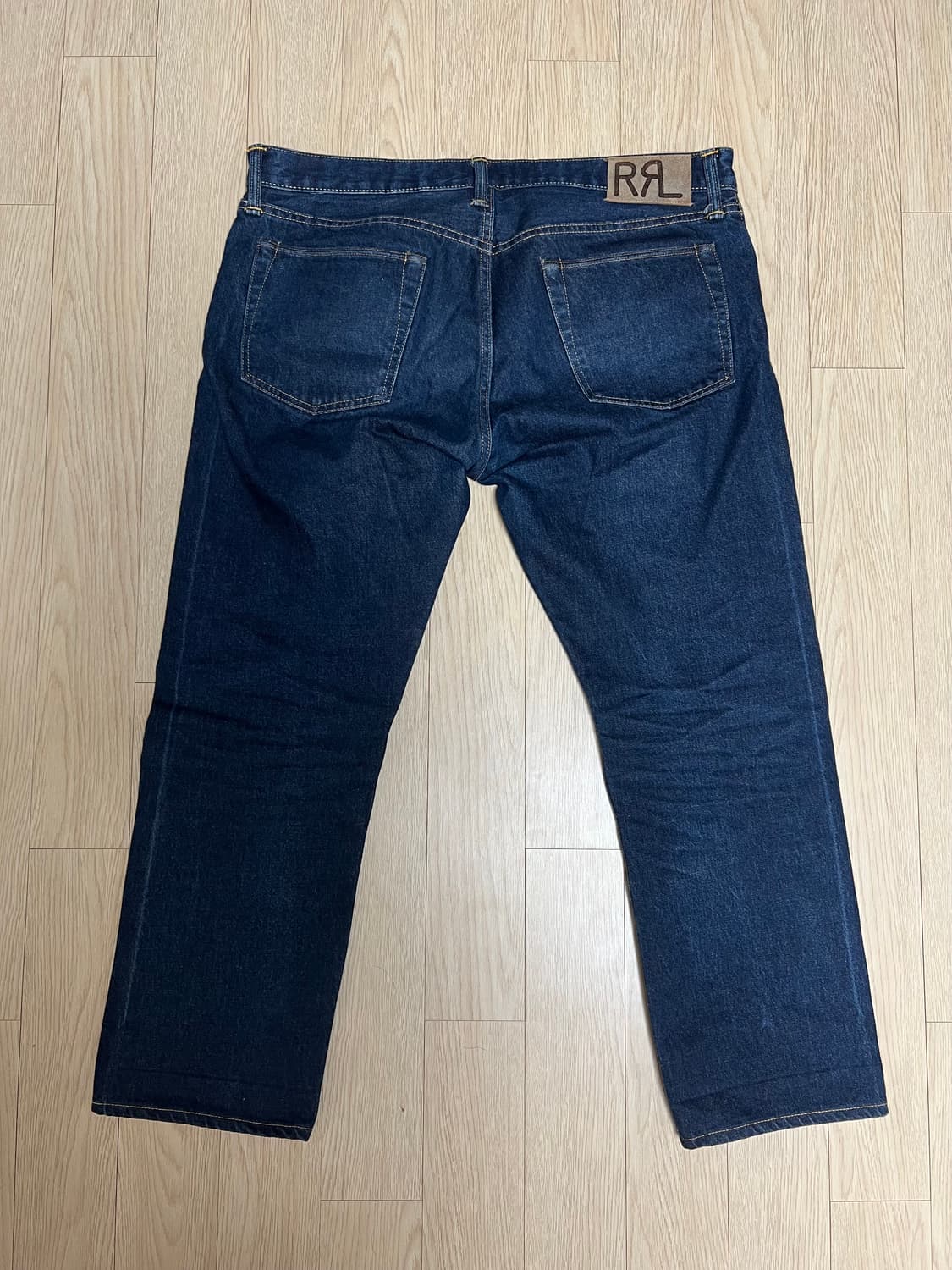 더블알엘 논워시 청바지 36 x 32 상품이미지2