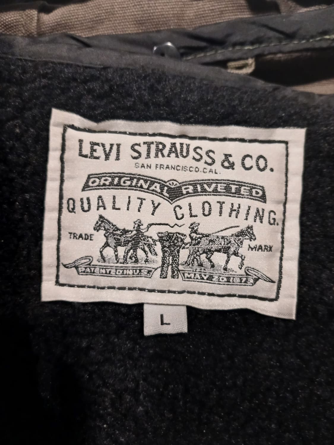 리바이스 야상 후드 점퍼 상품이미지3