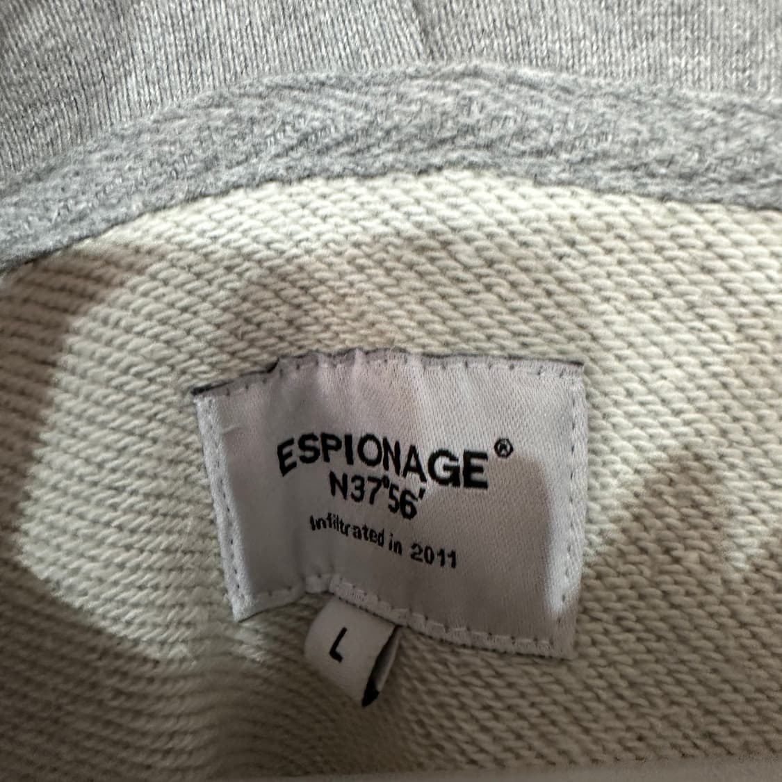 에스피오나지 후드티 L 상품이미지3