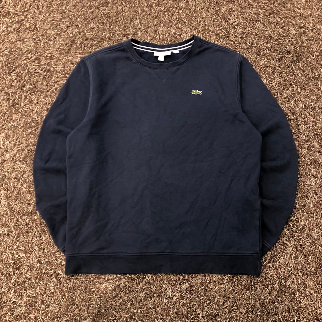 L 라코스테 네이비 맨투맨 상품이미지1