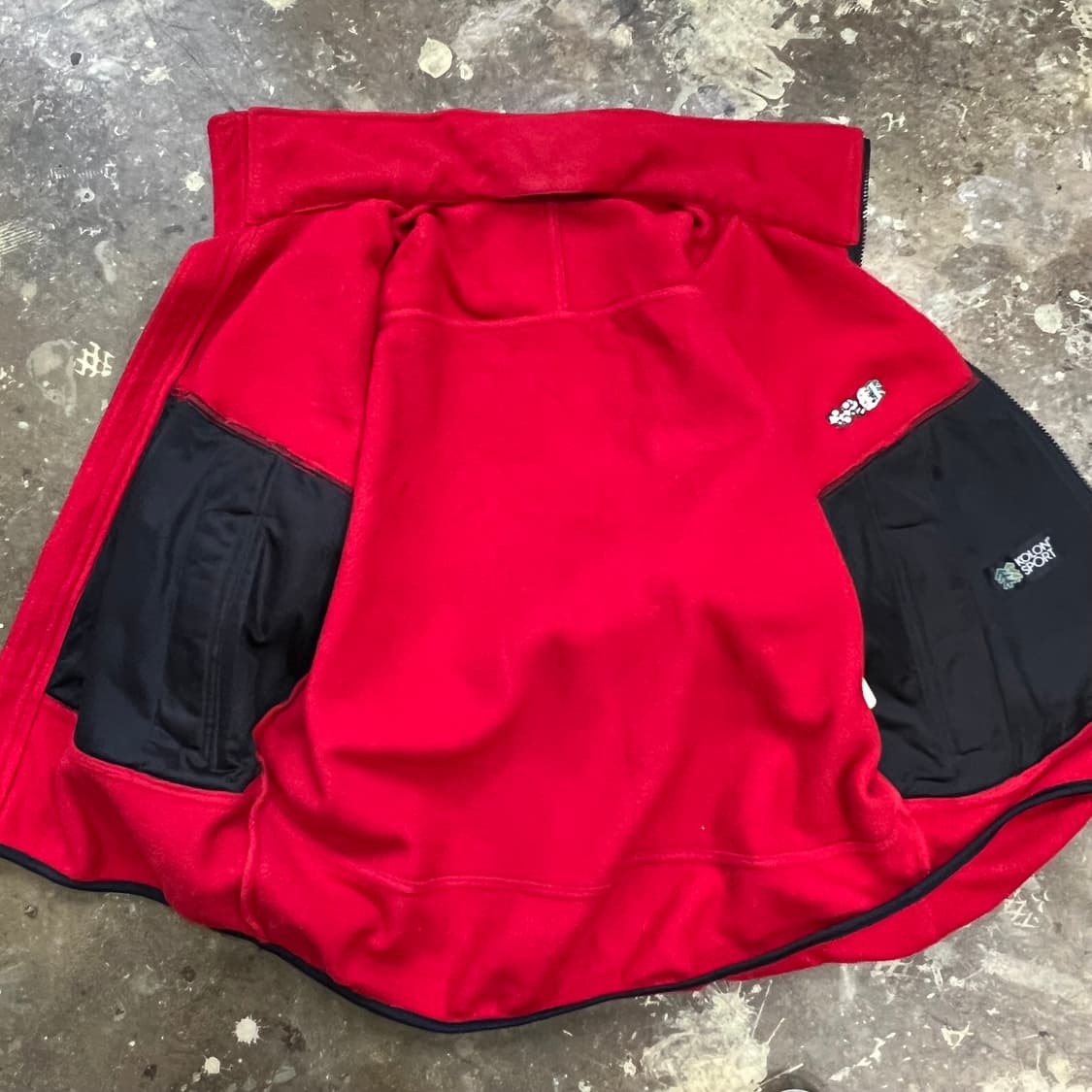 105) 빈티지 코오롱스포츠 신칠라 플리스자켓 후리스 상품이미지4