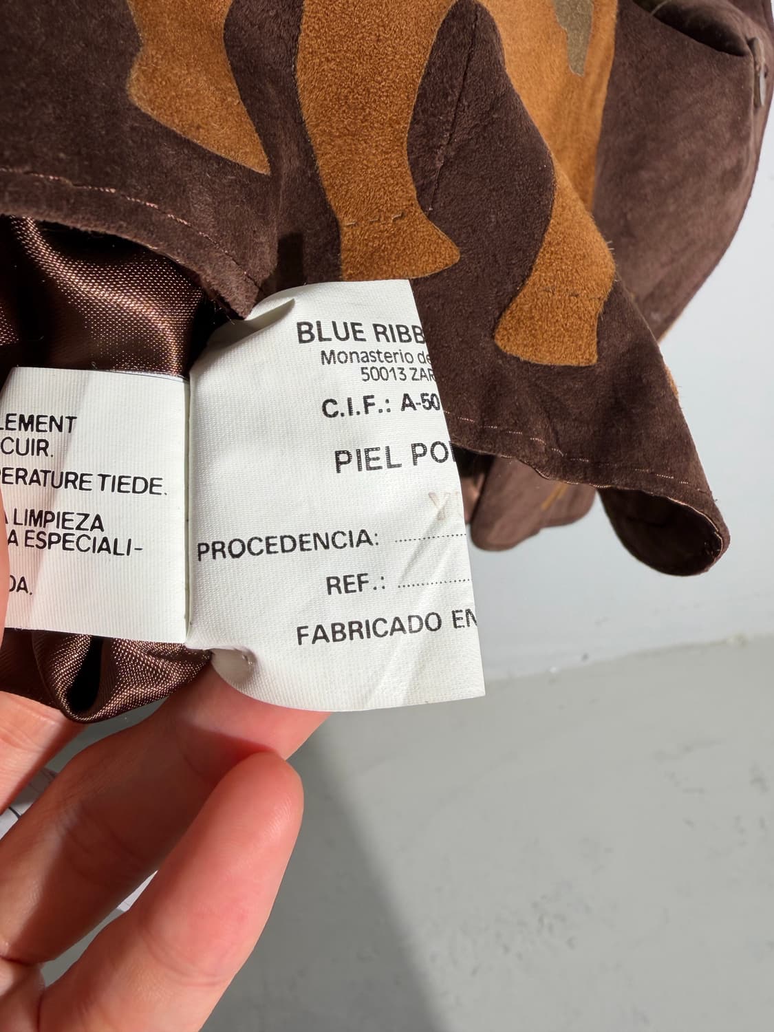 빈티지 에스닉 레더 베스트 상품이미지4