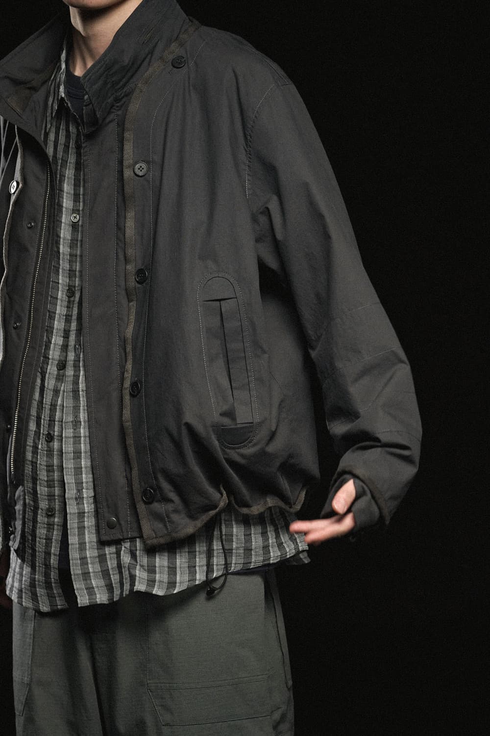 Reverse m65 jacket charcoal 상품이미지1