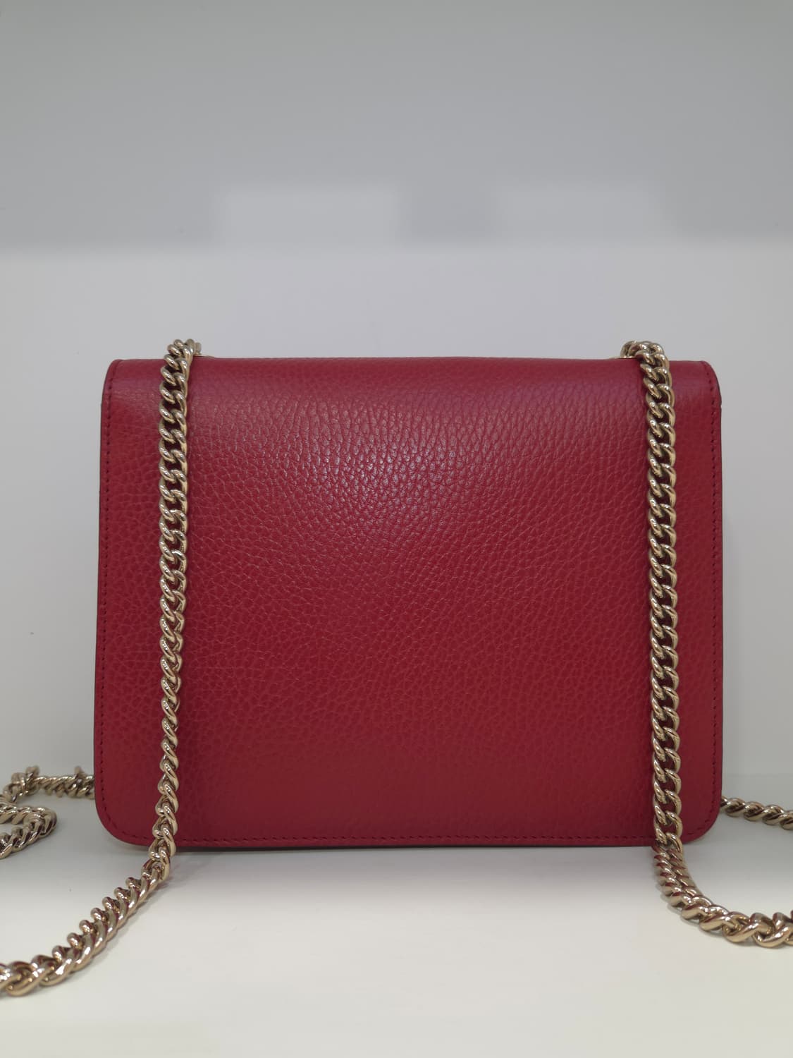 구찌 인터로킹 빨강 체인백 상품이미지3