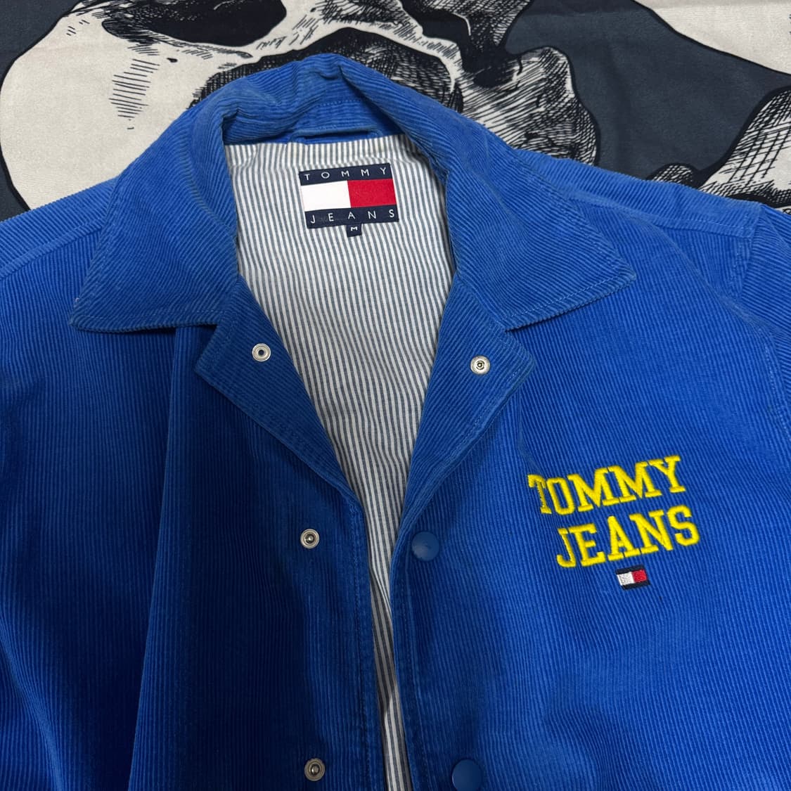 타미 진스 코듀로이 자켓 M사이즈 상품이미지4