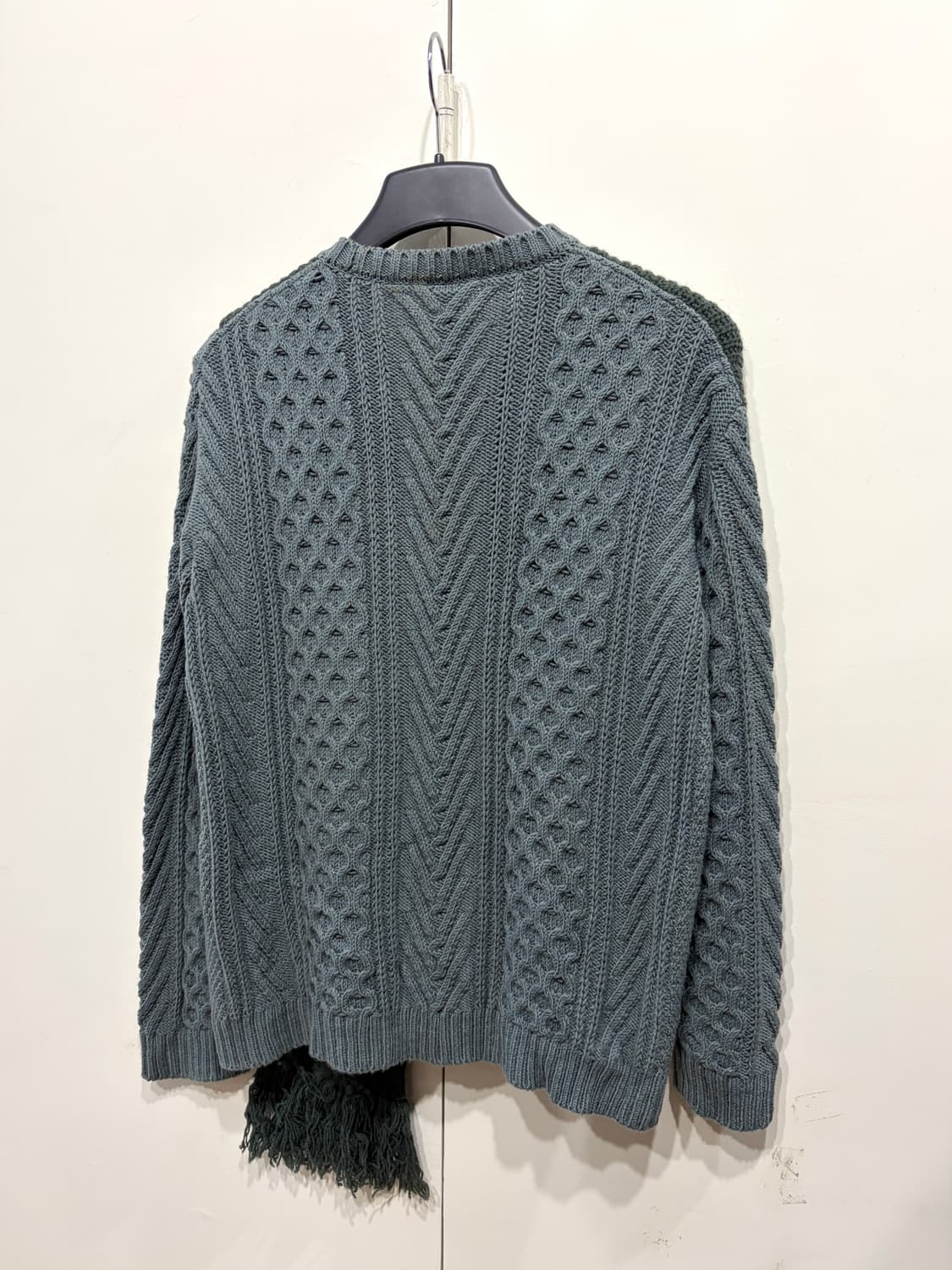 미하라 야스히로 케이블 니트 스웨터 상품이미지4