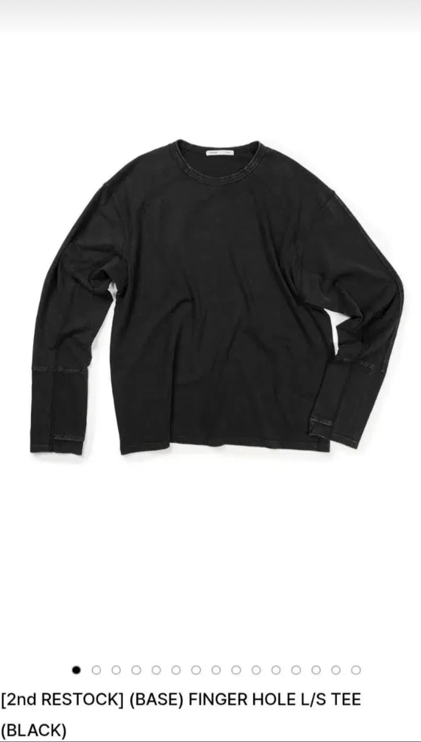 Etce무민서 롱슬리브 블랙 M 상품이미지1