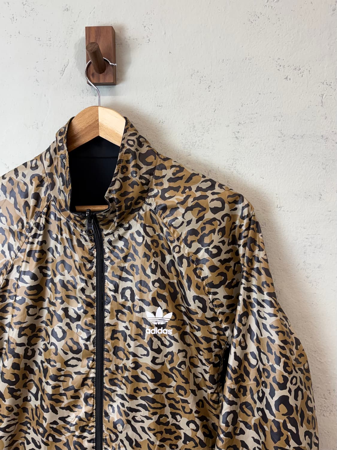 아디다스 빈티지 리버시블 레오파드 트랙탑 져지 상품이미지3