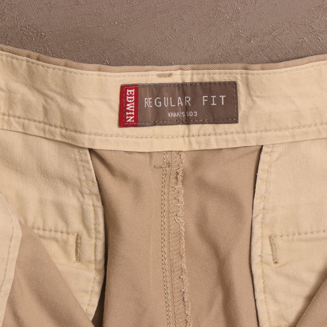에드윈 코튼 베이지 치노팬츠A1622 상품이미지3