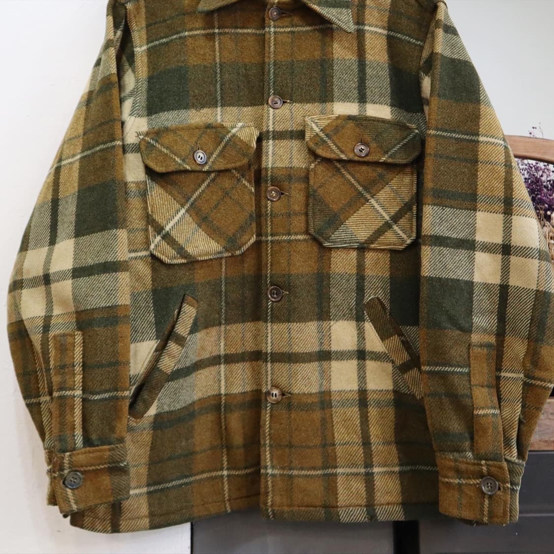 울리치 80s 헤비 울 셔츠 상품이미지3