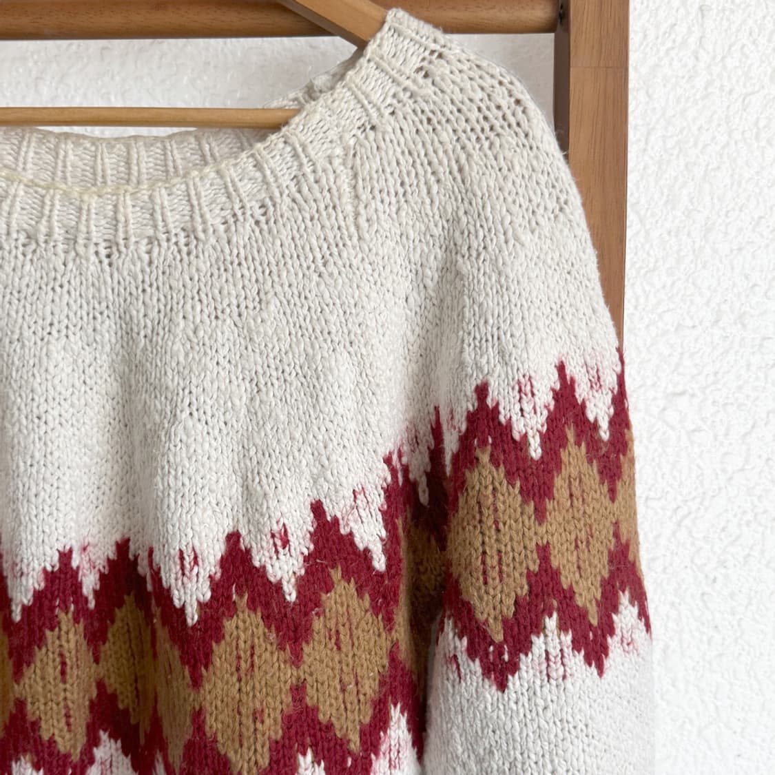 포크베리 자카드 니트 상품이미지3