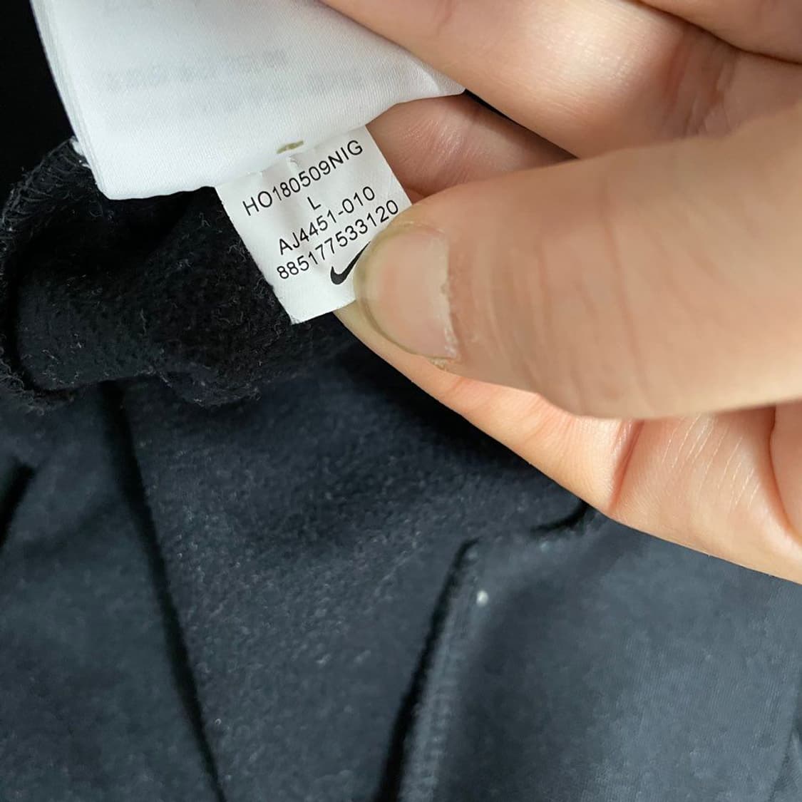 나이키 기모 기능성 후드집업 6738 상품이미지5