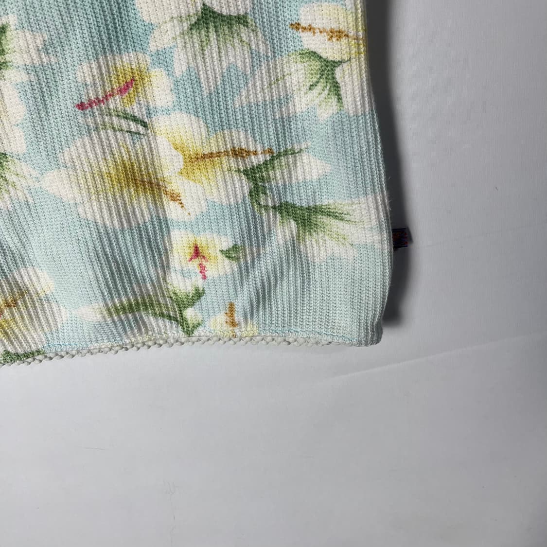 [JPN] 빈티지 플로럴 코튼 니트 슬리브리스 상품이미지3