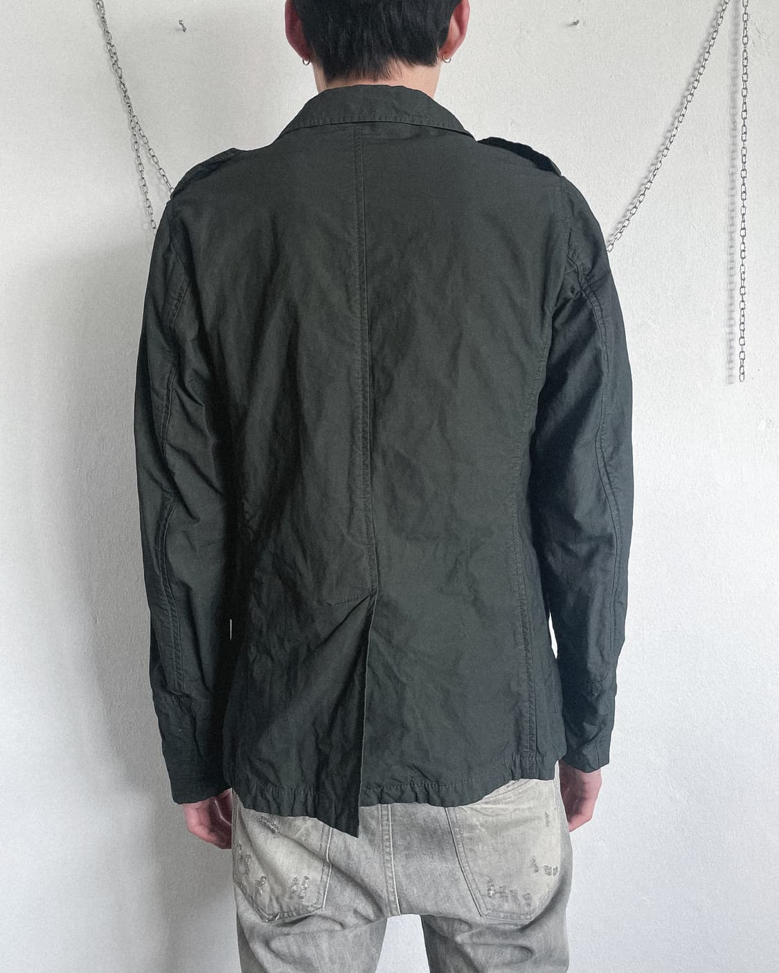 디스퀘어드2 14SS 아미그린 밀리터리 4포켓 자켓 상품이미지4