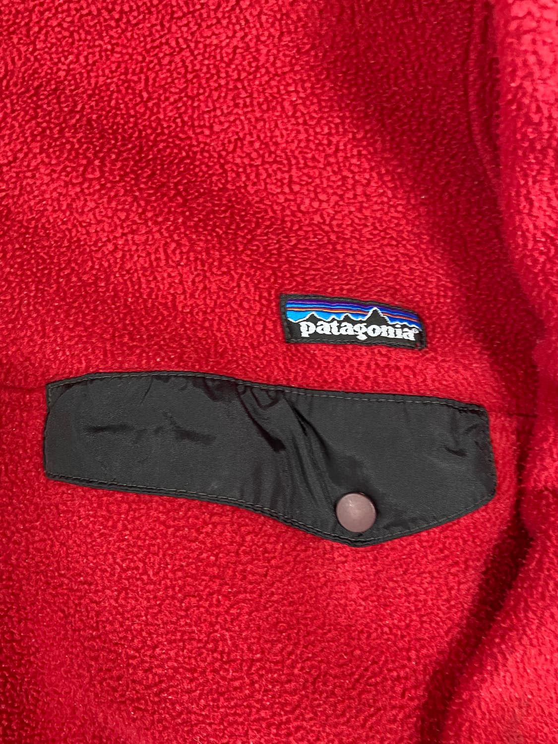 Patagonia synchilla snap t red [size m] 상품이미지2