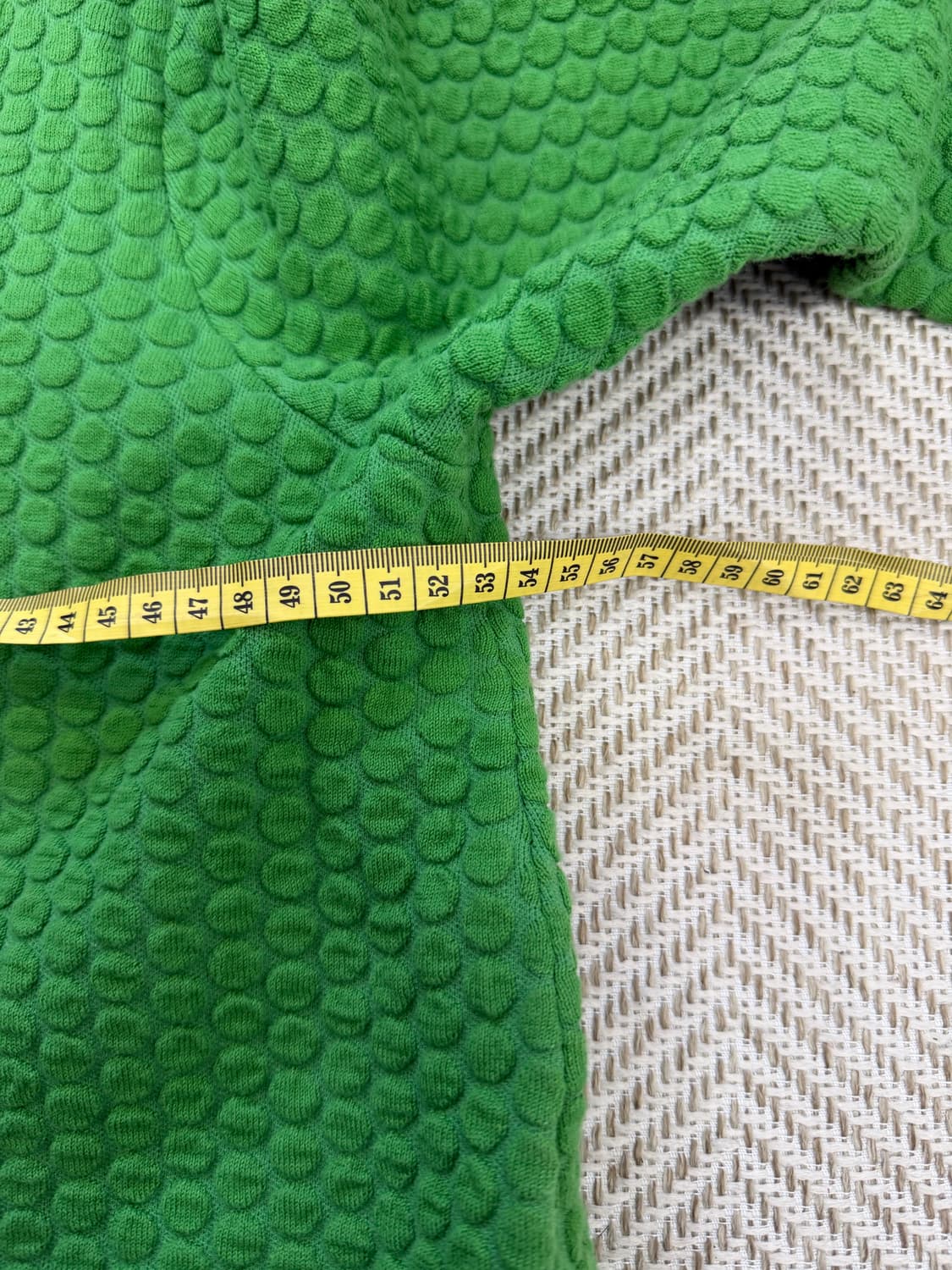 정품) COS 코스 여성 그린 니트 가디건 M 상품이미지9