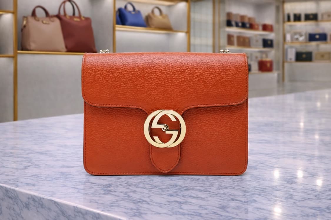 [S급] 구찌 인터로킹 GG 체인 크로스백 스몰 판매합니다!!! 상품이미지1