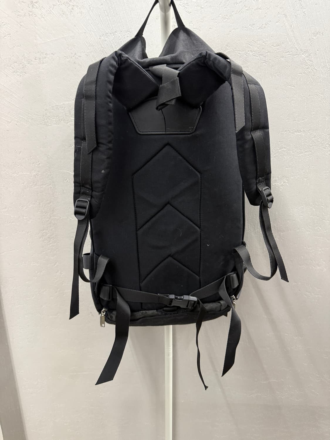 나파피리 블랙 빅사이즈 토트백 겸용 백팩 상품이미지4