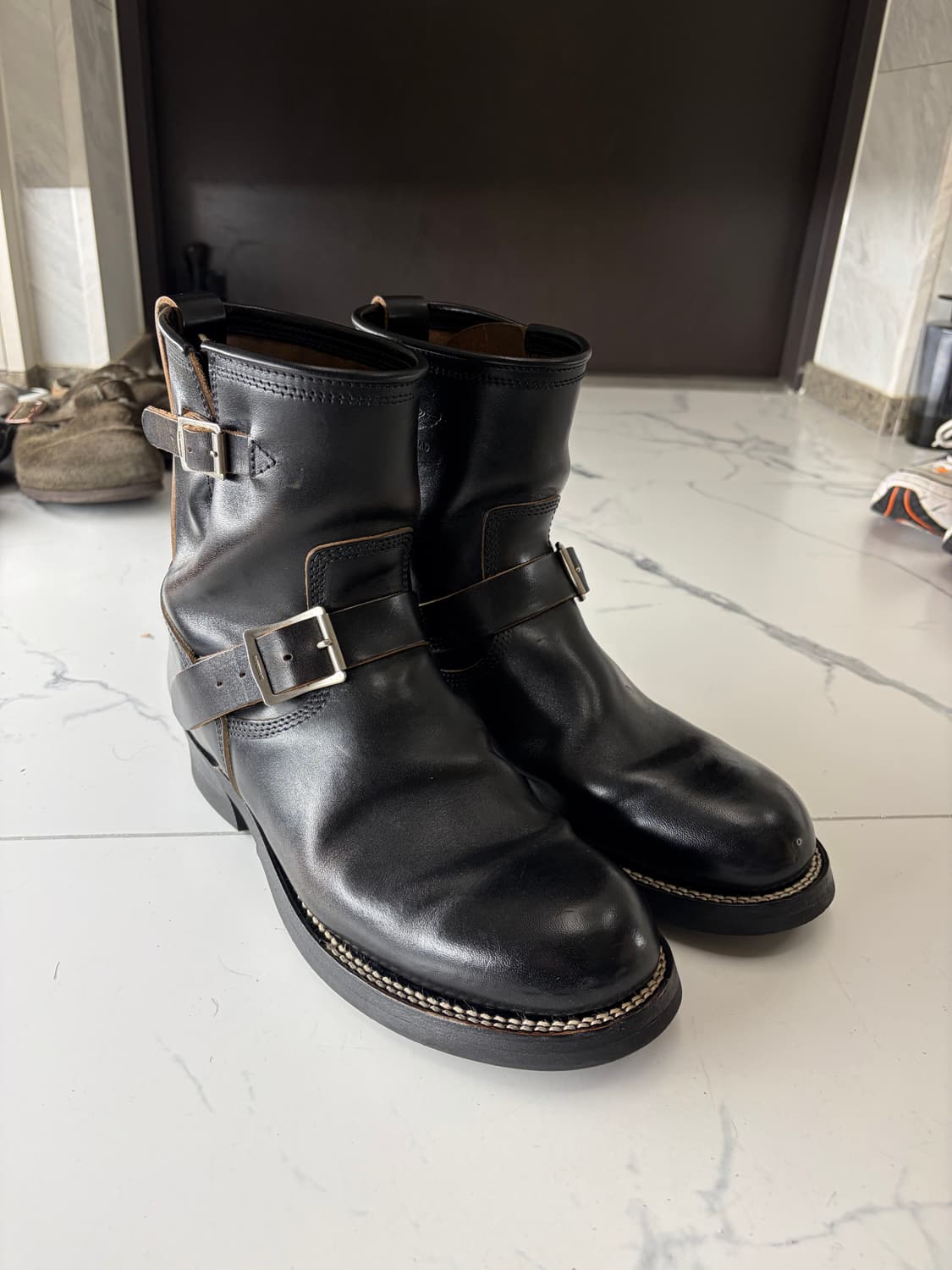 [9E, 275] FLATHEAD 플랫헤드 호스하이드 엔지니어부츠 상품이미지4