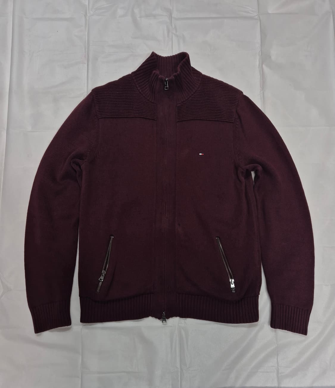 타미 니트집업 상품이미지1