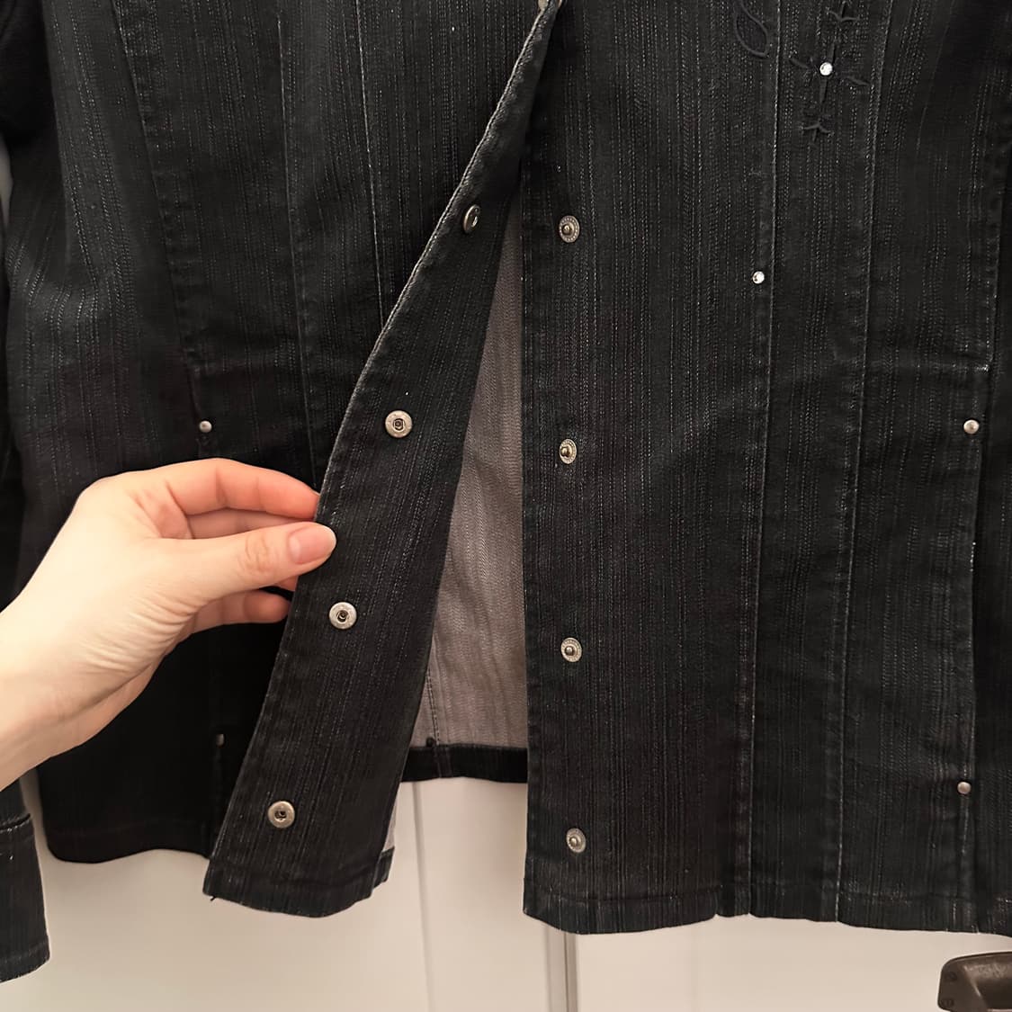 일본 빈티지 데님 셔츠 자켓 상품이미지9