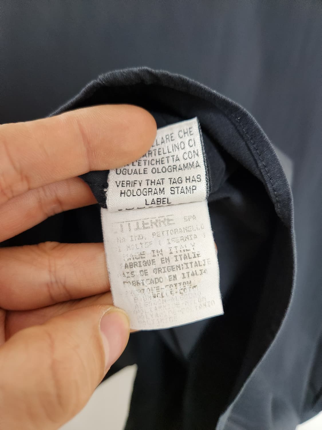 베르수스Versus 블랙 나일론 셔츠 L - S220 상품이미지7