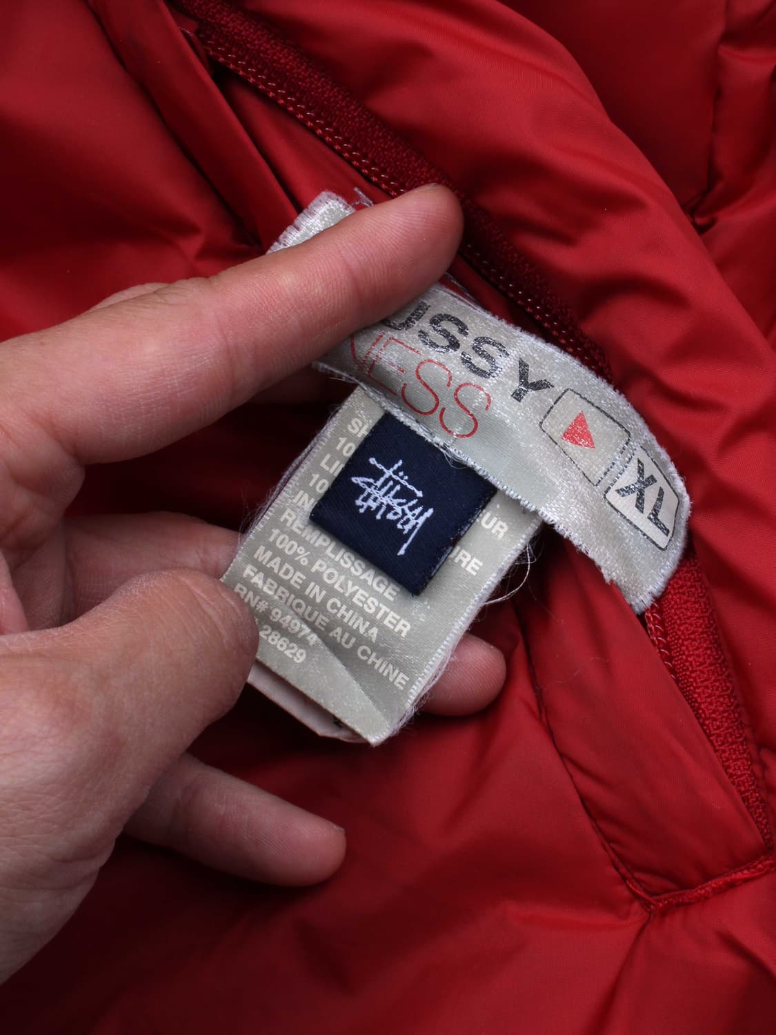 90s STUSSY FITNESS (XL) 상품이미지9