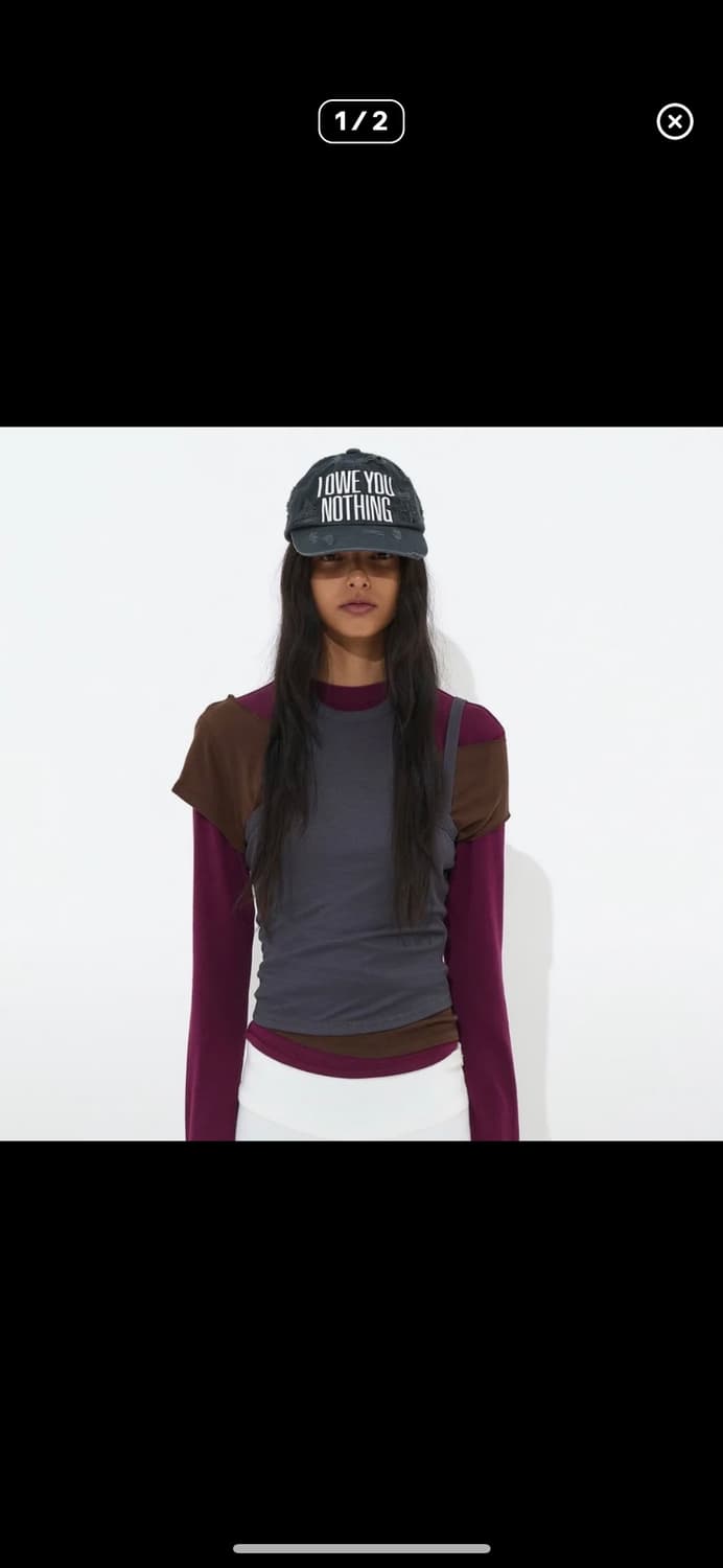 파르티멘토우먼 언발티셔츠 상품이미지1