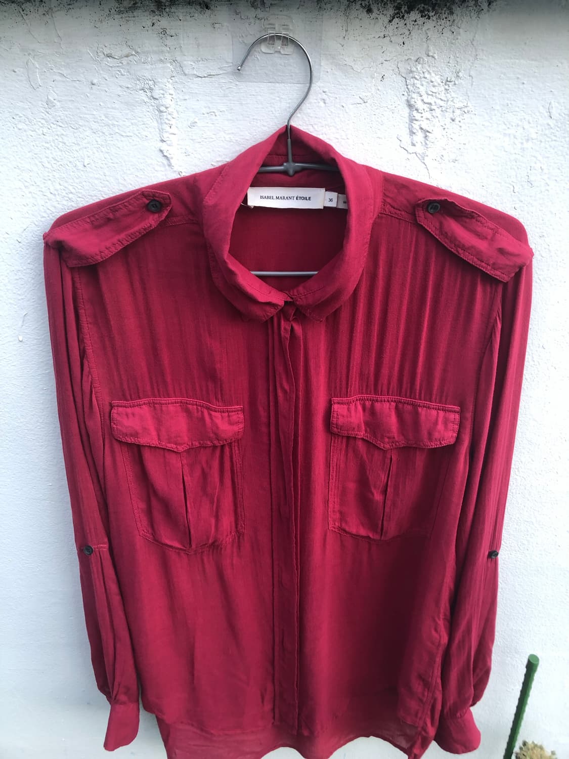 Isabel Marant Etoile Epaulet Blouse 상품이미지2