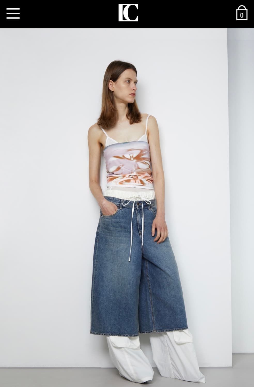 로우 클래식 LC - print tube top (free) 상품이미지2