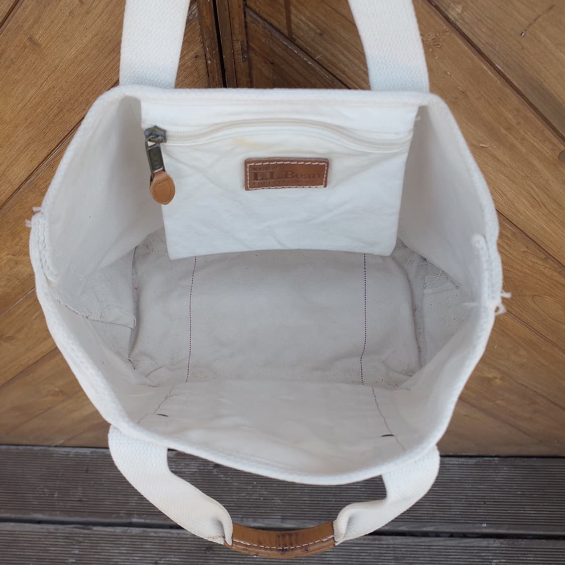 90's L.L.Bean Canvas Tote Bag 상품이미지9