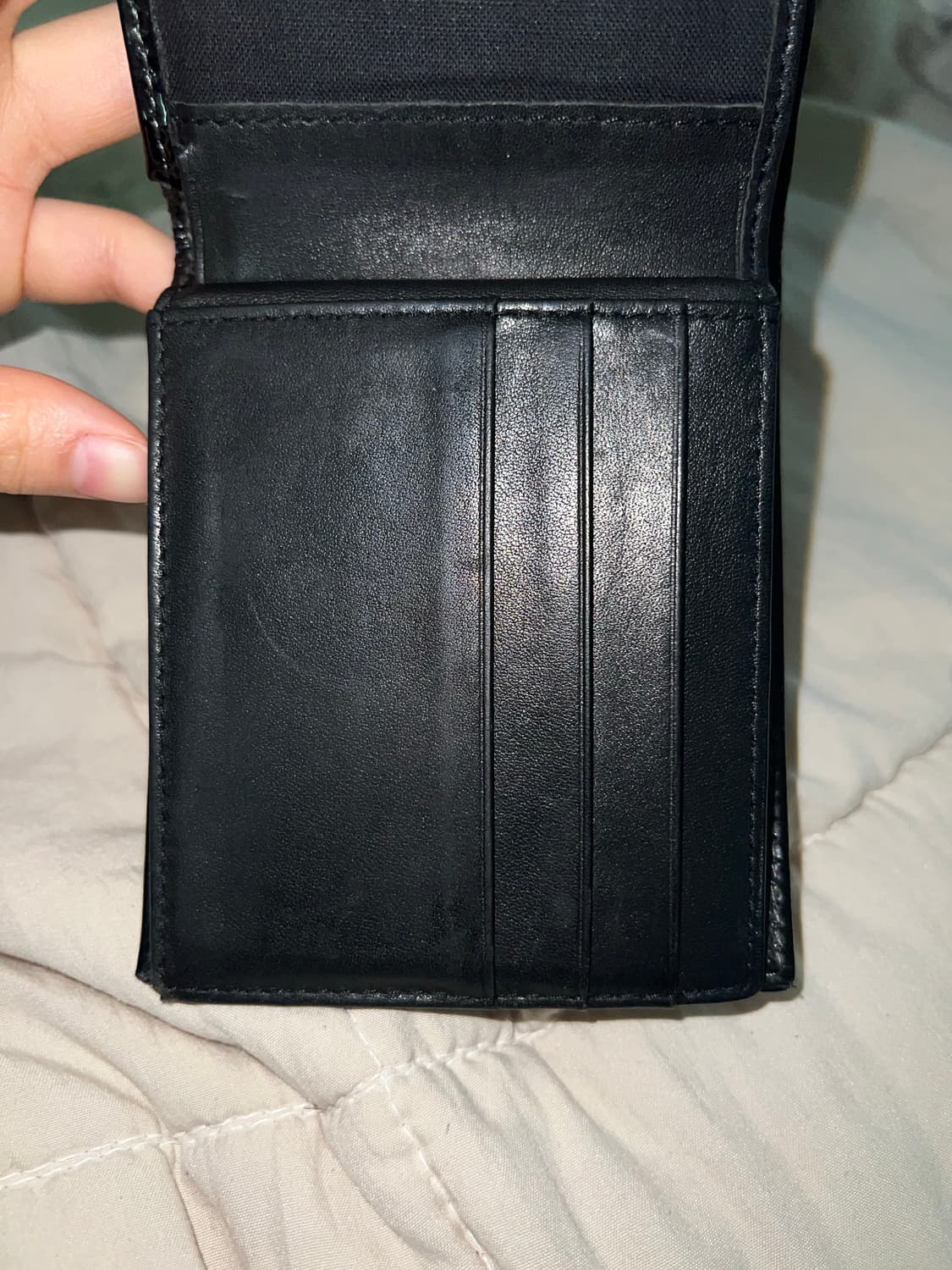 비비안 웨스트우드 음각 반지갑 빈티지 상품이미지4