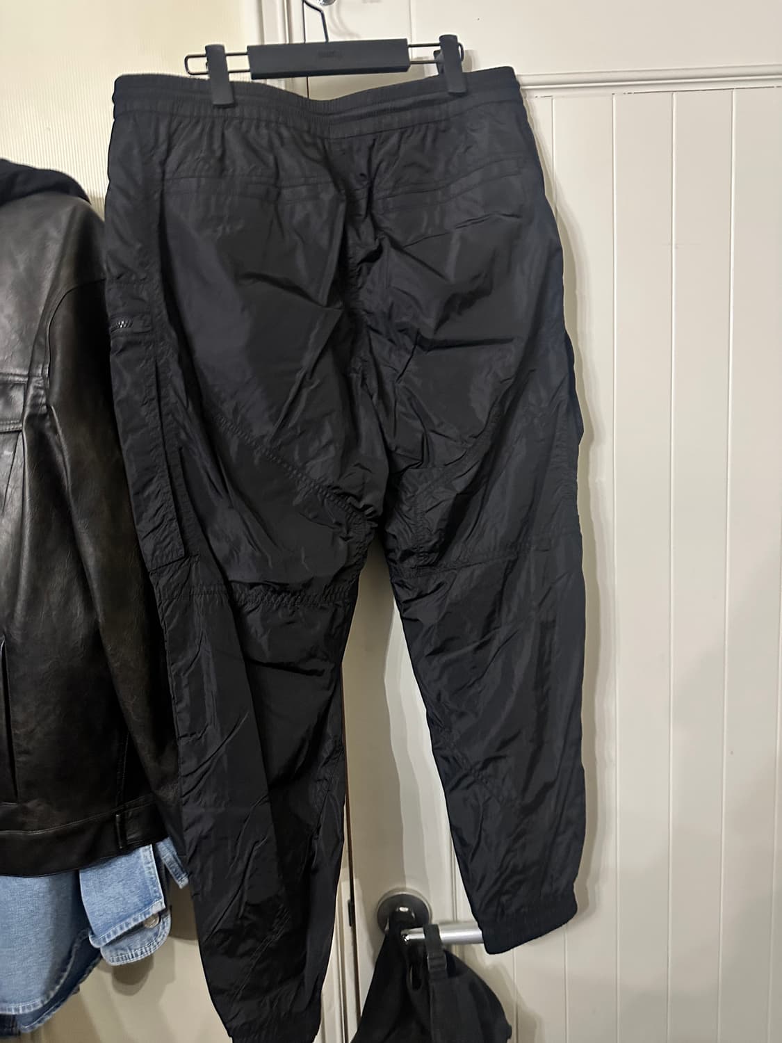 준지 타소재 절개 편형 팬츠 상품이미지2