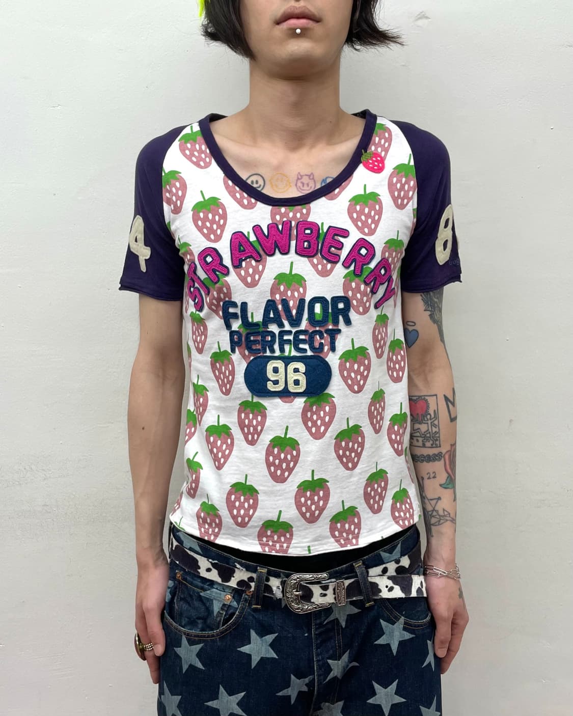 Rough Strawberry 84,85 T-shirt 상품이미지1