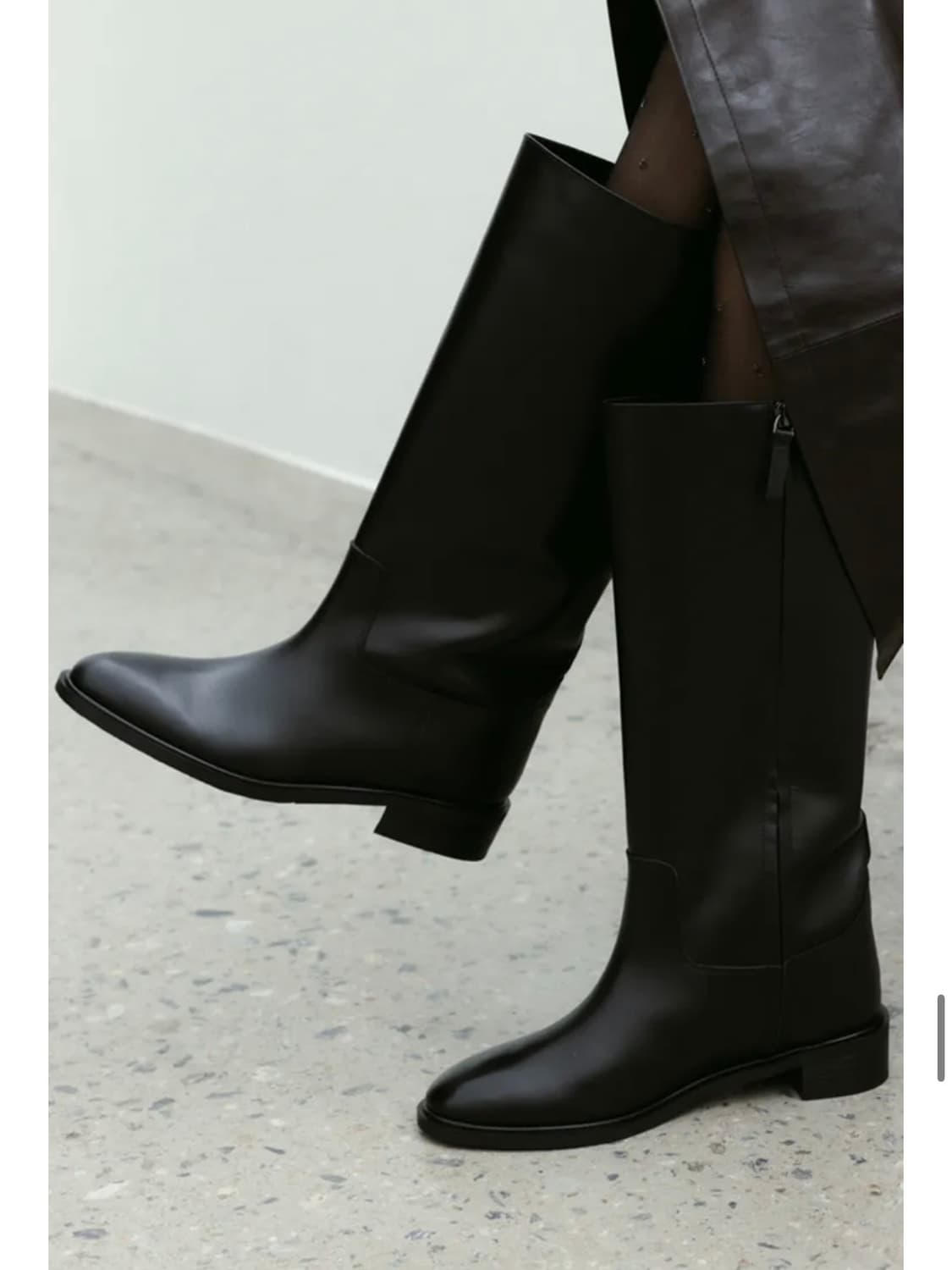 [실착1회] 아카이브앱크 에센셜 롱부츠 37 상품이미지4