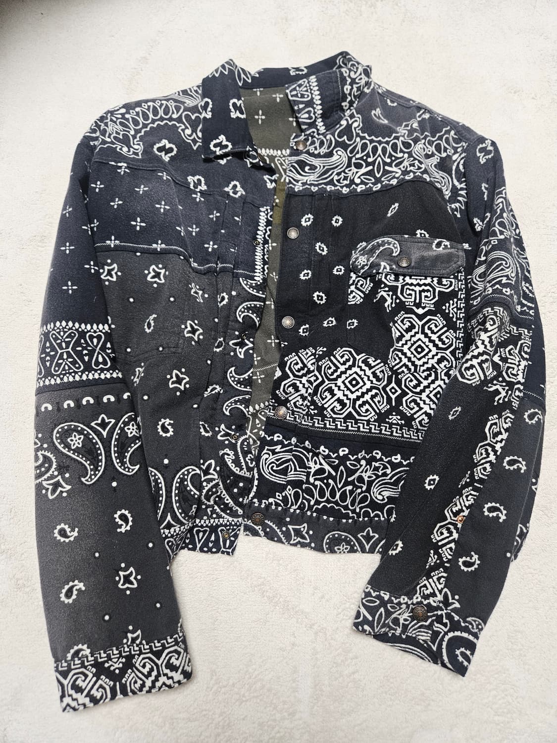 [5] 캐피탈 리버시블 반다나 자켓 상품이미지1