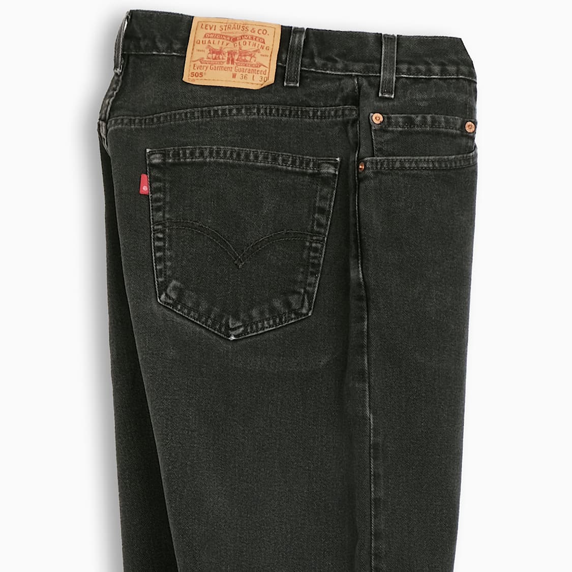 빈티지 리바이스 505 흑청 90s 33 인치 LV5053641 상품이미지5