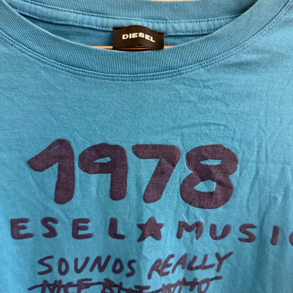 디젤 1978 그래픽 티셔츠 M 상품이미지2