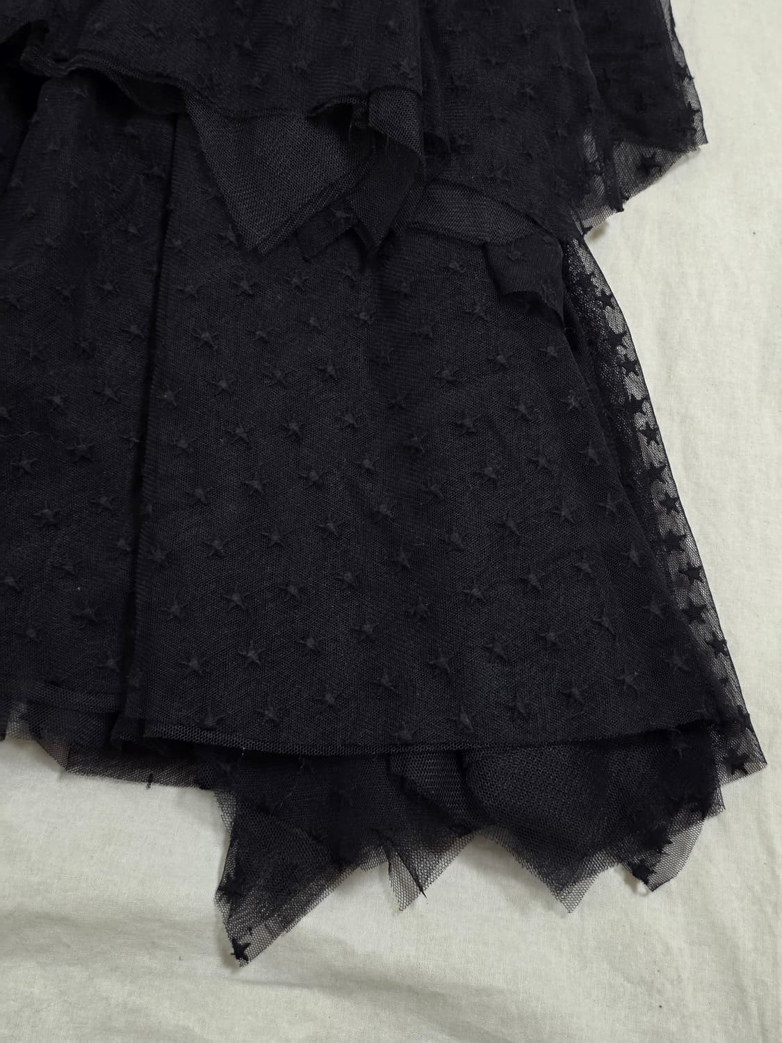 LUCKY CHOUETTE 스타 레이스 스커트 상품이미지3