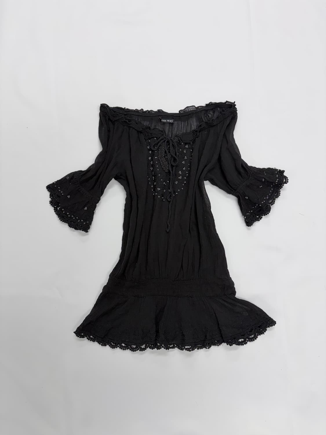 공겜여주 큐트 데일리고스 상의 도트 3피스 세트 상품이미지5